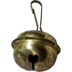 Μεταλλικό Κουδουνάκι Vintage Brass 1,2cm