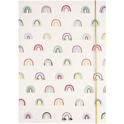 Hotfoil Rainbows Φάκελος με Λάστιχο A3