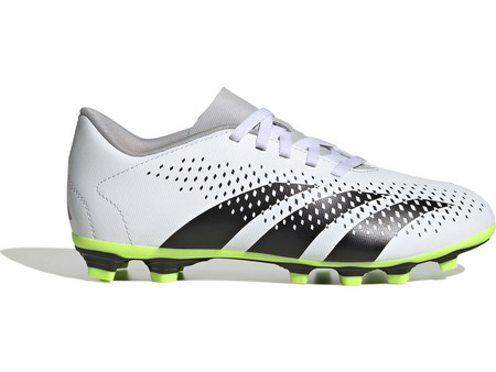 Adidas Predator Accuracy FG IE9434 Παιδικά Ποδοσφαιρικά Παπούτσια με Σχάρα και Καλτσάκι Λευκά Πράσινα