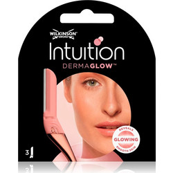 Wilkinson Sword Intuition Dermaglow ανταλλακτικά εξαρτήματα 3 τμχ