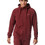 Body Action Ανδρική Ζακέτα Fleece με Κουκούλα και Φερμουάρ Μπορντό 073315