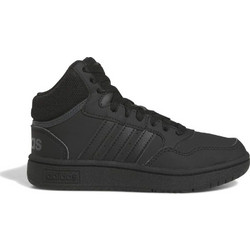 Adidas Hoops 3.0 MID Παιδικά Sneakers Μποτάκια Μαύρα HR0228