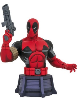 Diamond Select Toys Marvel Animated X-Men Deadpool Bust 15cm