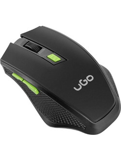 uGo MY-04 Ασύρματο Gaming Ποντίκι 1800 DPI Black
