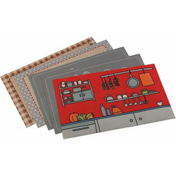 Mousepad Versa Κουζίνα πολυεστέρας (50 x 2 x 80 cm)