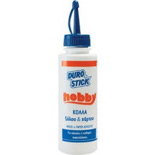 Durostick Υγρή Κόλλα Hobby Κρυσταλλιζέ Μεγάλου Μεγέθους 110gr