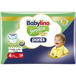 Babylino Sensitive Cotton Soft Pants No4 Maxi 7-13kg 38τμχ