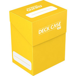 Ultimate Guard Deck Case 80+ Standard Size Yellow