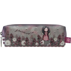 Santoro Gorjuss Little Wings Κασετίνα Βαρελάκι Γκρι 893GJ05