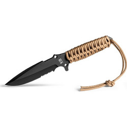 Μαχαίρι Maraudeur - Paracord Καφέ Serrations TB-Outdoor