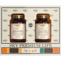 Sky Premium Life Osteodome 60s + Calcium, Magnesium & Zinc 60 Ταμπλέτες