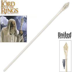 United Cutlery The Lord Of The Rings Staff Of Gandalf White 185cm