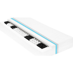 vidaXL Ημίδιπλο 7 Ζώνες Ύψους 20cm 120x200cm 282813
