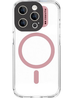SBS CASE ME MAG CASE IPHONE 15 PRO MAX pink transparent backcover