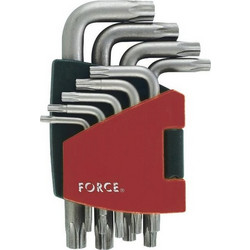 Σετ Allen Torx 5άστερα με Τρύπα Force 9τμχ 50913