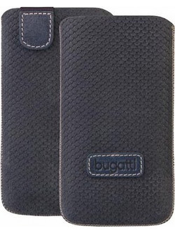 BUGATTI ΘΗΚΗ ΠΟΥΓΚΙ SAMSUNG I9100 LEATHER PERFECT SCALE BLUE SL