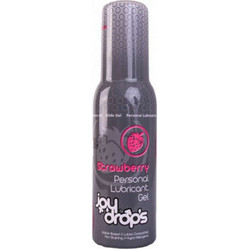 Joy Drops Strawberry Λιπαντικό Gel Νερού Κόλπου & Πρωκτού 100ml