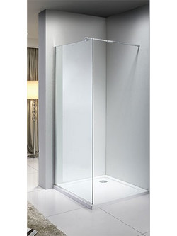 Crown Καμπίνα Σταθερό 6000Ν WALK-IN C1 Χρωμέ 70x190xx190cm -463970Ν