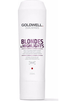 Goldwell Dualsenses Blonde & Highlights Anti-Yellow Conditioner για Προστασία Χρώματος για Βαμμένα Μαλλιά 200ml