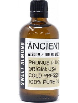 Φυσικό Αμυγδαλέλαιο Ancient Wisdom 100% Pure Almond Oil 50ml
