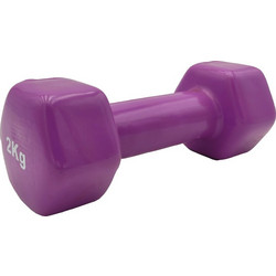 Ligasport OEND390399 Purple Βαράκι Εξάγωνo Βινυλίου 2kg