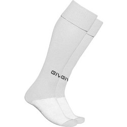 Κάλτσες Ποδοσφαίρου Givova Calcio Λευκή Λευκό