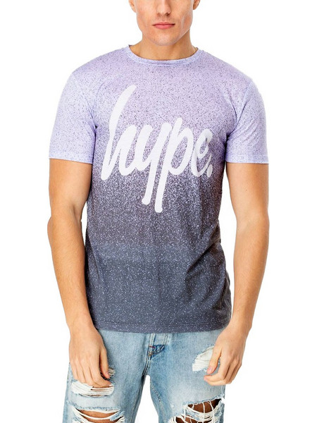 Hype Ανδρική κοντομάνικη μπλούζα LILAC/PURPLE