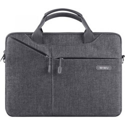 WiWu City Commuter Τσάντα Laptop Ώμου 15.6" Grey