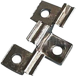 Κλιπ Μεταλλικό Ένωσης & Βίδες για Deck 2,5x14,5cm (ΥxΠ)