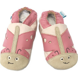 Minifeet Βρεφικά Slip Ons Αγκαλιάς Ροζ 15084