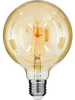 Ρετρό λάμπα led μελί 10W/E27/2700K
