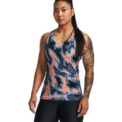 Under Armour Heat Gear Racer Print Tank Γυναικείο Αθλητικό T-Shirt Πολύχρωμο 1365108-963