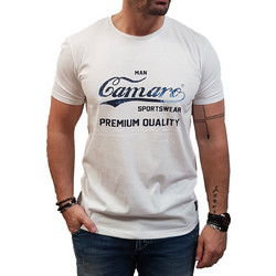 Camaro - 22001-917-01(01) - White - Regular Fit - Μπλούζα Μακό - white
