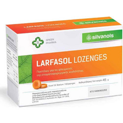 Uplab Larfasol Καραμέλες για Ερεθισμένο Λαιμό & Πονόλαιμο Βότανα 18τμχ