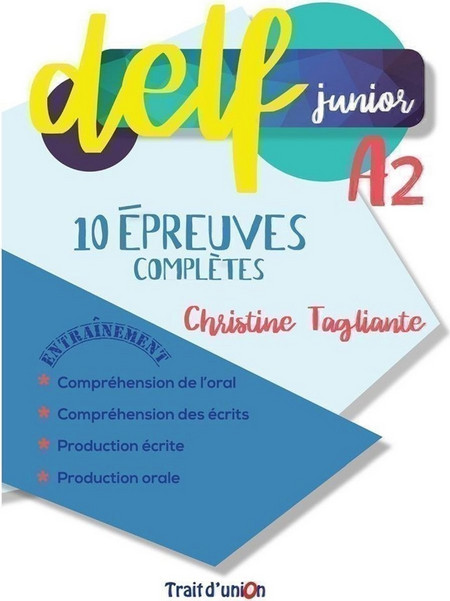 NOUVEAU DELF JUNIOR A2 10 EPREUVES COMPLETES