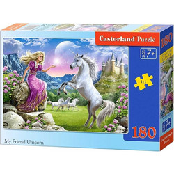 Παιδικό Puzzle Castorland My Friend Unicorn 180 Κομμάτια