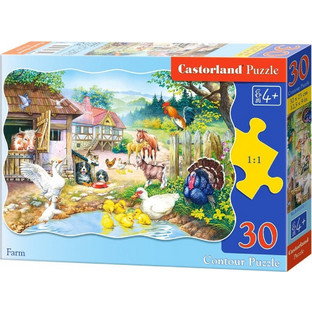Παιδικό Puzzle Castorland Farm 30 Κομμάτια