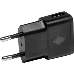 Green Mouse Φορτιστής Χωρίς Καλώδιο με Θύρα USB-A Black 46956415