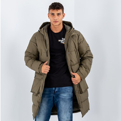 DC Outsider Ανδρικό Μπουφάν Χειμωνιάτικο Puffer Καφέ ADYJK03124-CRB0