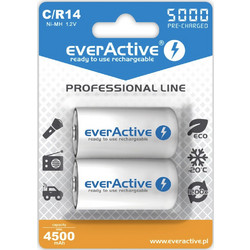 everActive Professional Line C 5000mAh 2τμχ