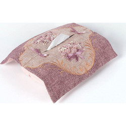 Θήκη για χαρτοπετσέτες 970 (30cm x 30cm) ρόζ Silk Fashion