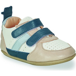 Easy Peasy Βρεφικά Sneakers Αγκαλιάς Μπεζ Πετρόλ AJZ91B-12