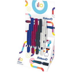 386352 PELIKAN ΠΕΝΑ ΑΜΠΟΥΛΑΣ ILO P475, ΜΥΤΗ M, 4 ΧΡΩΜΑΤΑ ΣΕ ΠΡΟΘΗΚΗ 12ΤΜΧ