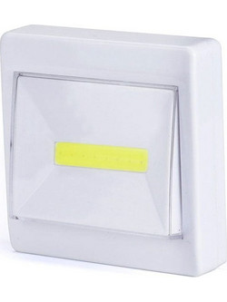 Φωτιστικό Διακόπτης Τοίχου 3W - Battery-powered COB light Switch