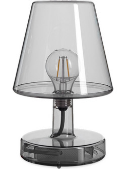 Fatboy Transloetje - Επαναφορτιζόμενο Φωτιστικό Led Abs 16,5x25,5 I Grey