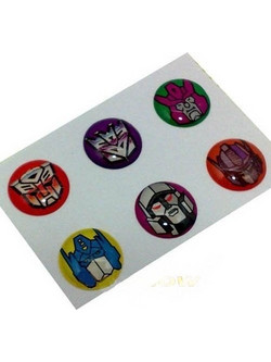 Αυτοκόλλητα για iPad iPhone iPod Home Button Stickers Transformers