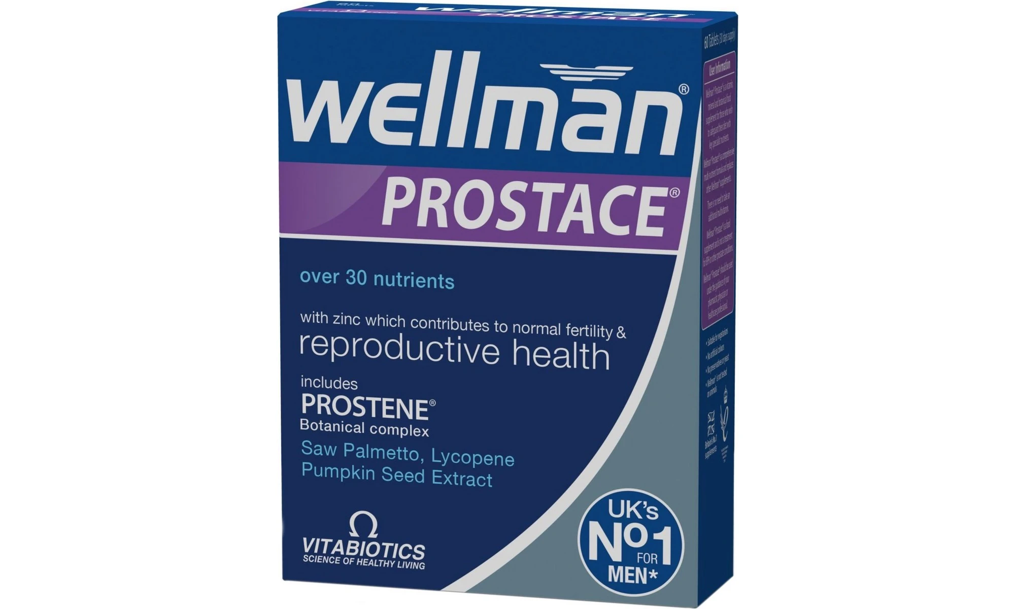 Vitabiotics Wellman Prostace 60 Ταμπλέτες BestPrice.gr