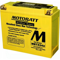 Motobatt Μπαταρία Μοτοσυκλέτας MBTX24U 25Ah