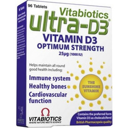 Vitabiotics Ultra-D3 Optimum Strength 96 Ταμπλέτες