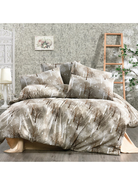 Dimcol Πάπλωμα Υπέρδιπλο 220x240 Forest 311 Beige